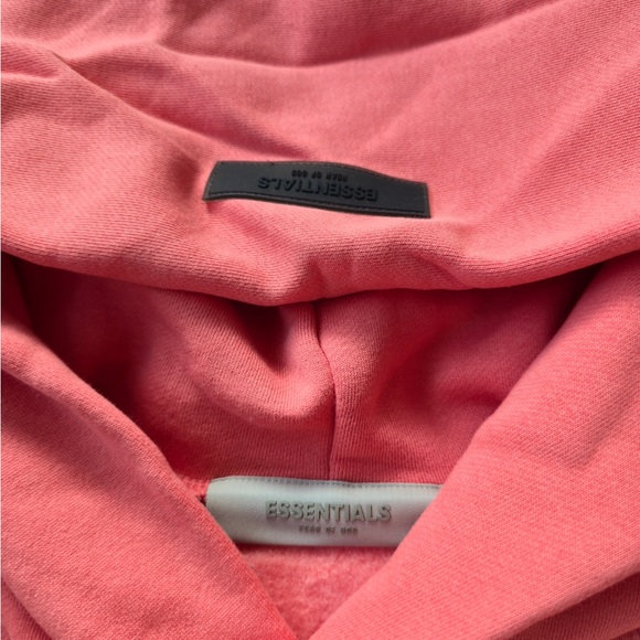 Fear of God Essentials Hoodie in Coral - Picture 4 of 6